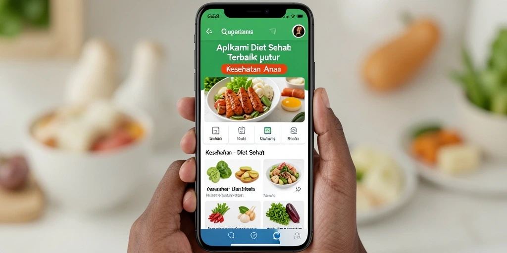 Antarmuka G668 menampilkan pilihan menu sehat dan fitur pencatatan yang menarik.